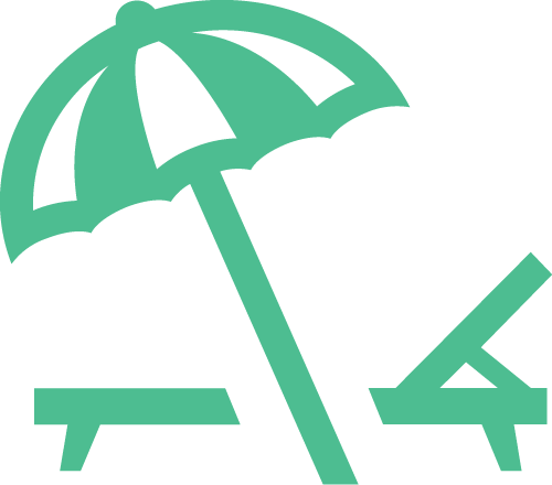 vacation-green-icon